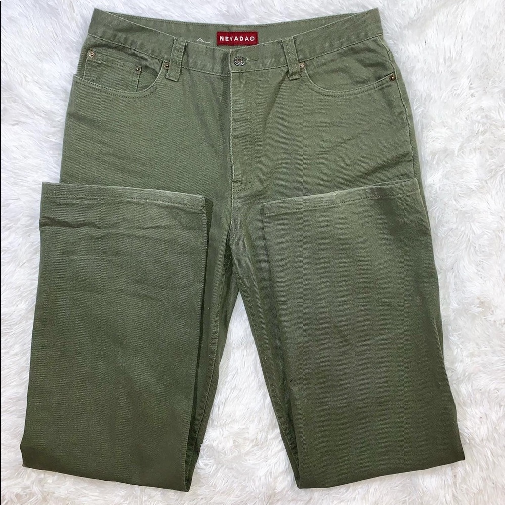 MENS ARMY GREEN PANTS